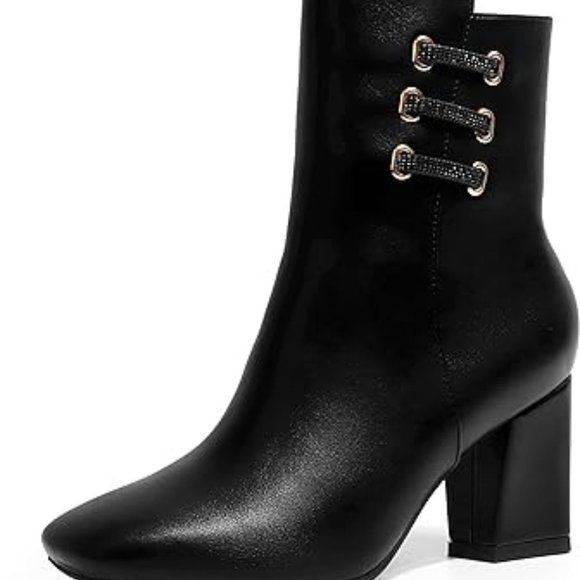 Shoes - *NEW* Elegant DESIGNER Women's High High Heel WINTER BOOTS SIZE 6-12